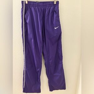 Nike Purple Stormfit Straight Leg Windbreaker Track Pants Men’s Size X-Small